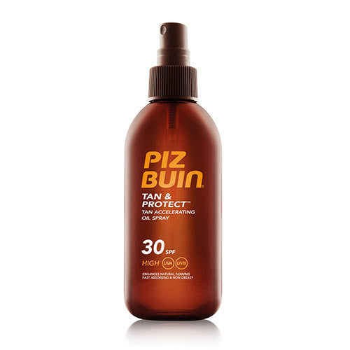 PIZ BUIN Dvigubai pagreitina natūralų įdegio procesą – Tan ir Protect Tan Accelerating Oil Spray SPF 6 (SPF 15 ) Unisex