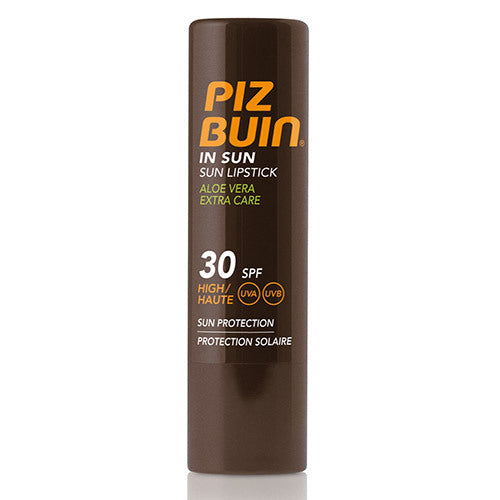 PIZ BUIN Lūpų balzamas su Aloe Vera – Aloe Vera Sun lūpų dažų ekstrakto priežiūra SPF 20 (SPF 30) Unisex