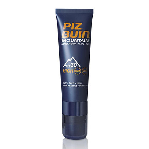 PIZ BUIN Mountain MOUNTAIN RANGE 2in1 (kremas nuo saulės Stick SPF 15+) SPF 50+