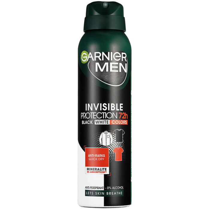 GARNIER Minerāls pretsviedru aerosols (Mineral Neutralizer Men) 150 ml Vīriešiem