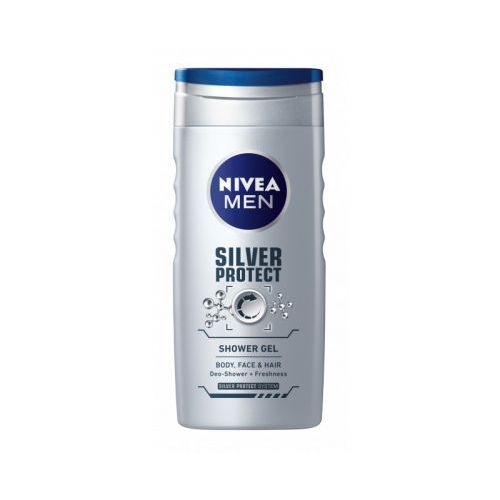 Nivea Silver Protect dušo želė – dušo želė vyrams (500ml) Vyrams