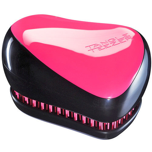 Tangle Teezer Compact Styler – profesionalus plaukų šepetys Pink Matte Chrome