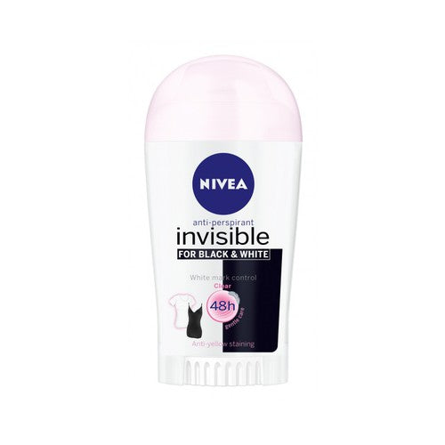 Nivea Invisible For Black & White caurspīdīgs antiperspirants