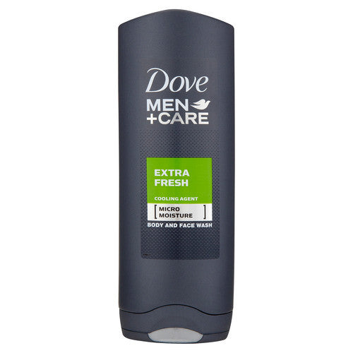 Dove Men+Care Extra Fresh kūno ir veido prausiklis 400ml