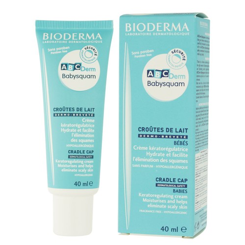 Bioderma ABCDerm Babysquam Cradle Cap krēms (40ml) Unisex