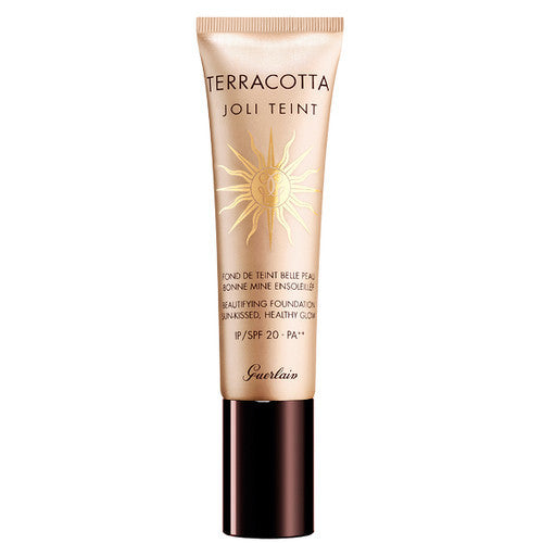 Guerlain Terracotta Joli Teint Beautifying Foundation SPF 20 Ebony For Women