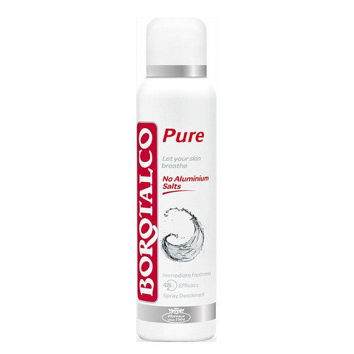 Borotalco Pure Spray Dezodorants 48h (150ml) Sievietēm
