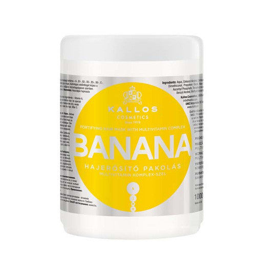 Kallos Banānu stiprinoša matu maska (1000ml) Sievietēm