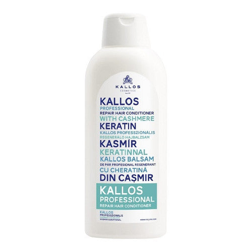 Kallos Professional atjaunojošs matu kondicionieris ar kašmira keratīnu (500 ml) sievietēm