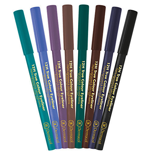 Dermacol True Color Eyeliner 12h (Nr.5 - Green) Sievietēm