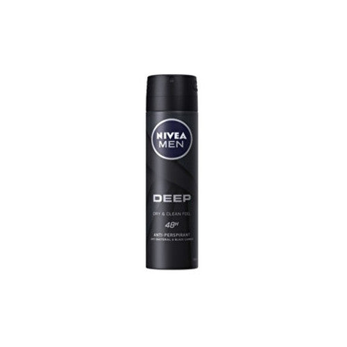 Nivea Purškiamas antiperspirantas Deep 150 ml Vyrams