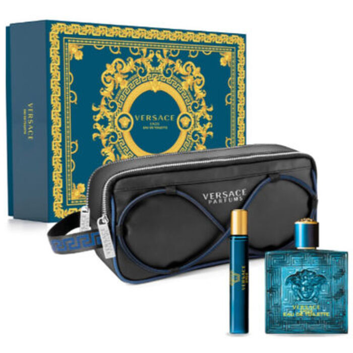 Versace Eros SET EDT 100 ml + EDT 10 ml + Kosmetinė