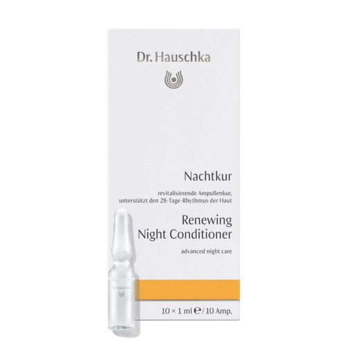 Dr. Hauschka atjaunojošs nakts kondicionieris (10 gab.) – nakts procedūra sejai (1ml) Sievietēm