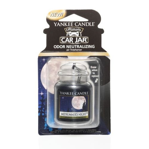 Yankee Cirle Midsummer's Night Ultimate Car Jar – prabangaus automobilio etiketė