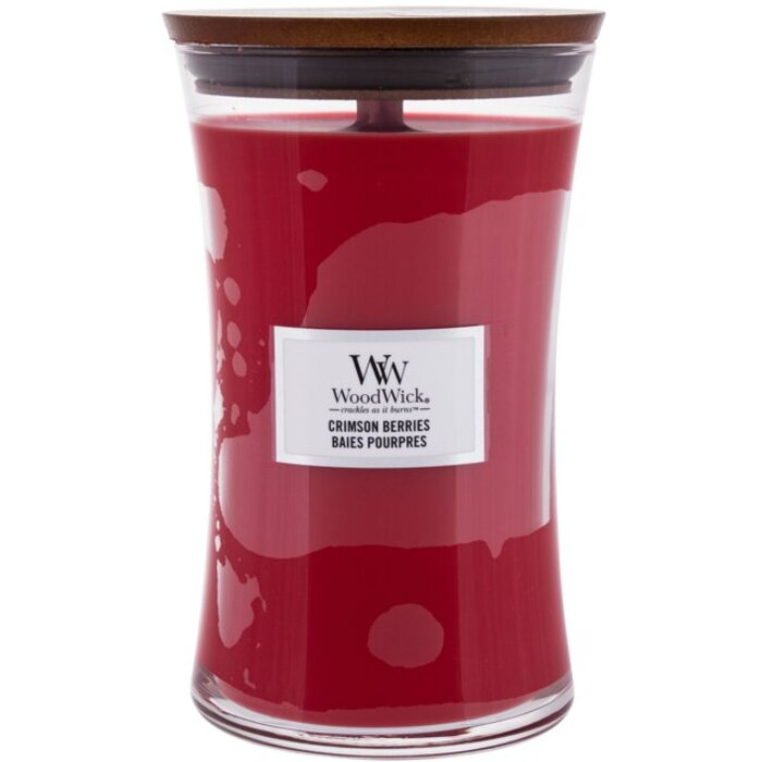 WoodWick Kvapių žvakių vaza Crimson Berries 275 g (275.0g) Unisex