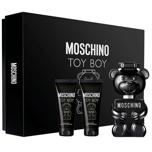 Moschino Toy Boy SET EDP smaržas 50 ml + balzams pēc skūšanās 50 ml + dušas želeja 50 ml