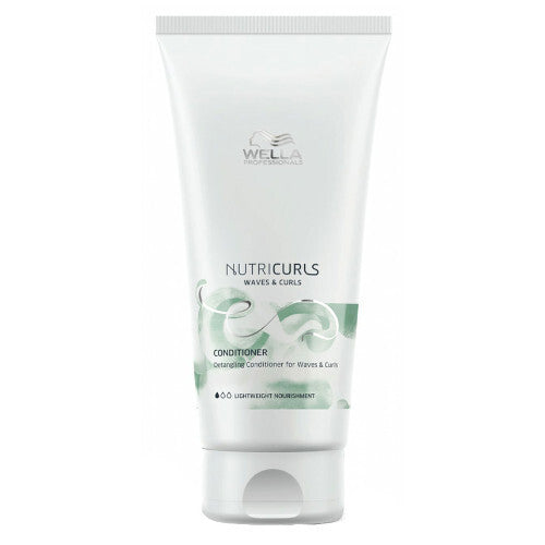 Wella Professional Nutricurls Waves and Curls Conditioner – barojošs kondicionieris viļņainiem un cirtainiem matiem (200ml) Sievietēm