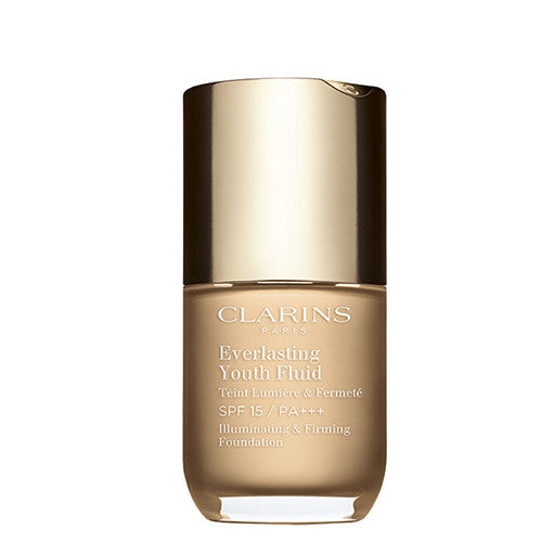 Clarins Everlasting Youth Fluid Illuminating ir Stangrinamasis pagrindas - Skystas makiažas 30 ml (odstín 113) Moterims