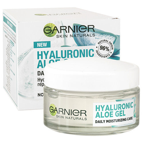 GARNIER Hyaluronic Aloe Gel Daily Moisturizing Care – mitrinošs gēls normālai un kombinētai ādai (50ml) Sievietēm