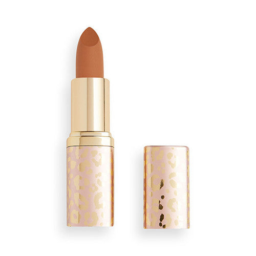 Makeup Revolution PRO New Neutral Satin Matte lūpu krāsa - Satīna matēta lūpu krāsa 3,2 g (Latte) Sievietēm