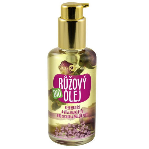 Purity Vision organiskā rožu eļļa (100 ml) sievietēm