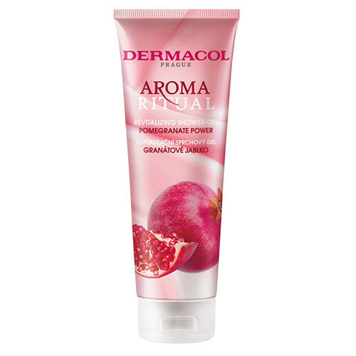 Dermacol Aroma Ritual Granātābolu Power Revitalizing dušas želeja (granātābolu) – atjaunojoša dušas želeja (250 ml) sievietēm