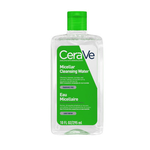 CeraVe micelārais tīrīšanas ūdens – micelārais ūdens ar mitrinošu efektu (295 ml) sievietēm