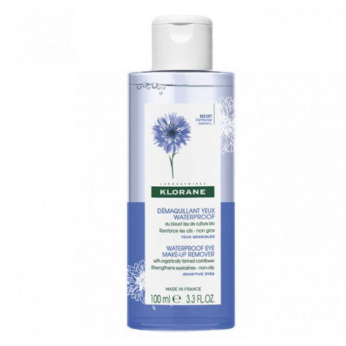 Klorane Boil-Resistant Eye Make-Up Remover – Viršanas izturīgs kosmētikas noņemšanas līdzeklis jutīgai ādai (100ml) Sievietēm