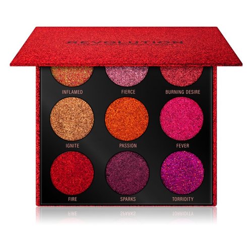 Makeup Revolution Pressed Glitter Eyes Glitter – Presuoti blizgučiai akių makiažui pagerinti