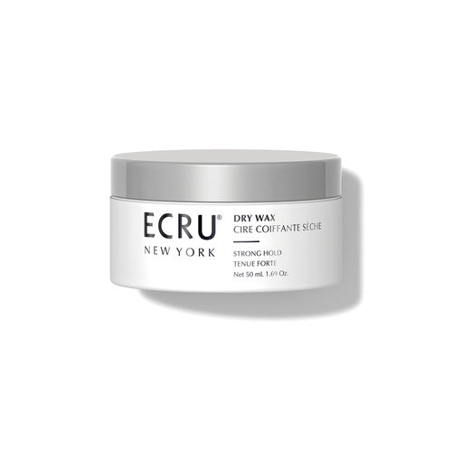 „Ecru New York Dry Wax“ – bespalvis vaškas, užtikrinantis stiprią fiksaciją ir natūralią išvaizdą.