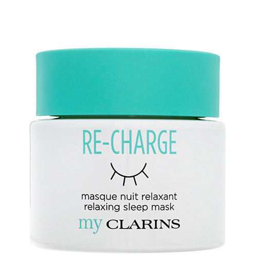 „Clarins Recharge“ atpalaiduojanti miego kaukė – atpalaiduojanti miego kaukė