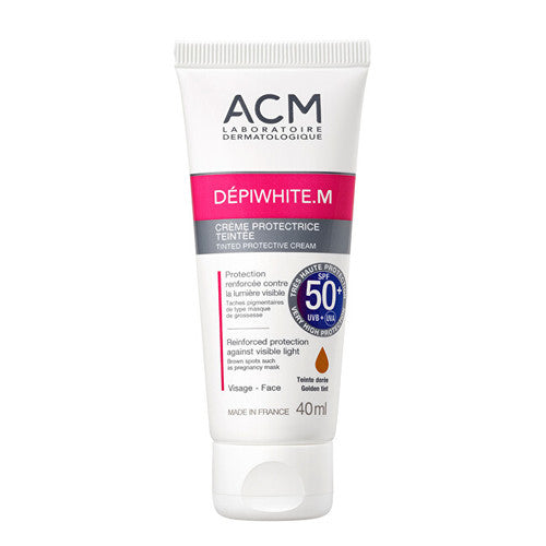 ACM Dépiwhite M Tinted Protective cream SPF 50 – Tonēts aizsargkrēms (40ml) Sievietēm