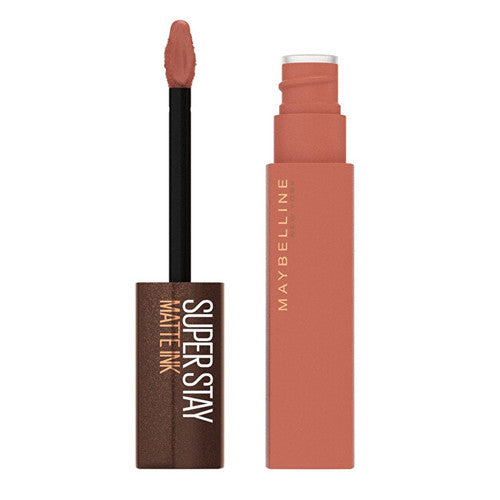 Maybelline SuperStay Matte Ink Lipstick Coffee Edition - Matēta ilgstoša šķidra lūpu krāsa 5 ml (260 lazdu riekstu hipnotizētājs) sievietēm