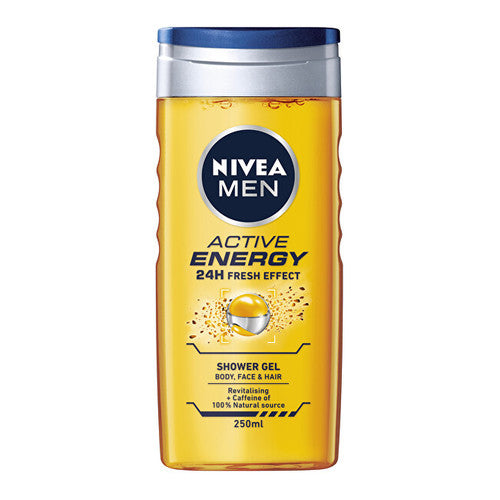 Nivea Vyrų Active Energy dušo želė (500ml) Vyrams