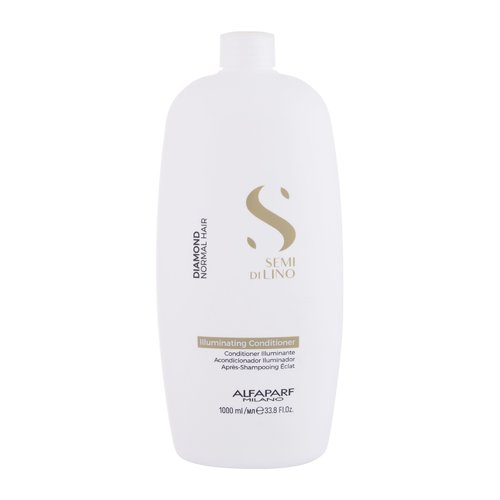 Alfaparf Milano Semi Di Lino Diamond Illuminating Conditioner - Šviesinantis kondicionierius normaliems plaukams