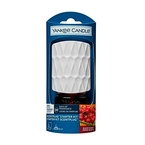 Yankee Cirle ScentPlug Starter Kit Black Cherry – pagrindinis prietaisas kvapniam elektros lizdui