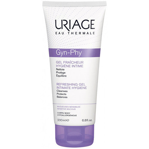 Uriage Gyn Phy Refreshing Gel Intimate Hygiene – gaivus valomasis gelis intymiai higienai 500ml