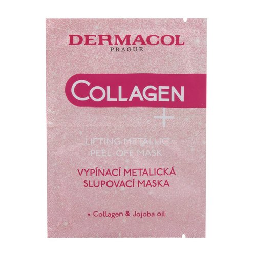 Dermacol Collagen+ Lifting Metallic Peel-Off Mask – veido kaukė (15ml) Moterims