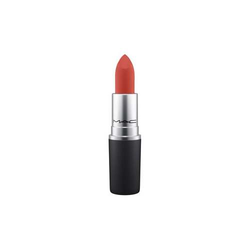MAC Powder Kiss Lipstick - Pudriniai lūpų dažai lūpdažis 3 g (935 Ruby New) Moterims