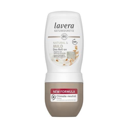 Lavera Mild dezodorantas Roll-on – rutulinis dezodorantas su avižų ekstraktais (50ml) Moterims