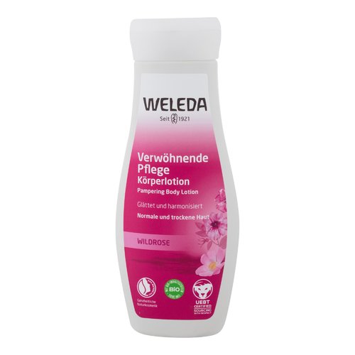 Weleda Wild Rose Pampering Body Lotion (200ml) Sievietēm