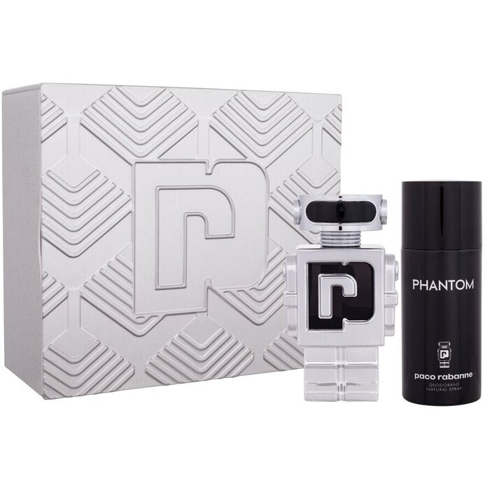 Paco Rabanne Phantom dāvanu komplekts EDT smaržas 100 ml un deo aerosols 150 ml 100 ml