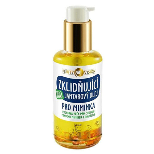 Purity Vision Bio nomierinoša dzintara eļļa mazuļiem 95ml Sievietēm