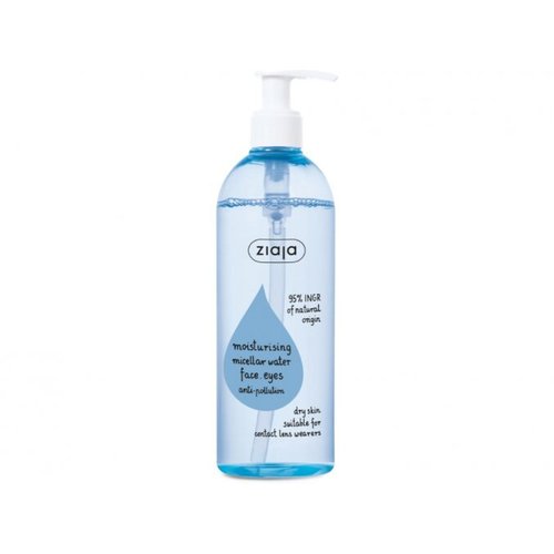 Ziaja mitrinošs micelārais ūdens (sausai ādai) (390ml) sievietēm