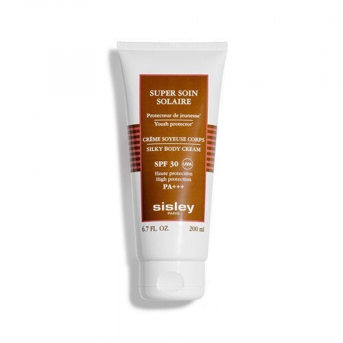 Sisley Super Soin Solaire zīdains ķermeņa krēms SPF 30 – aizsardzība pret sauli (200 ml) sievietēm