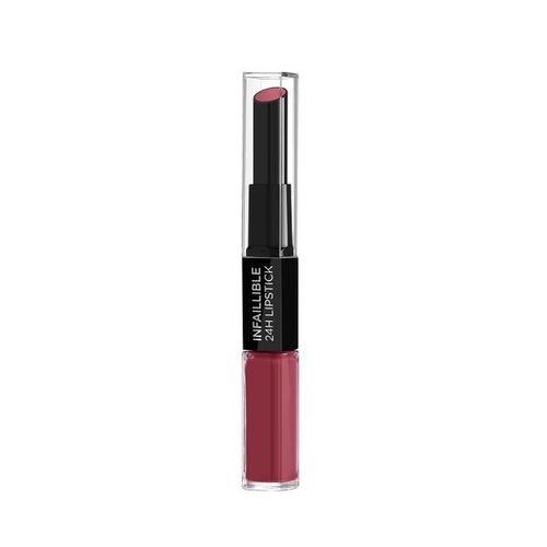 L´Oréal lūpu krāsa Infallible 24H Parisian Nudes 6 ml (804 Metro Proof Rose) sievietēm