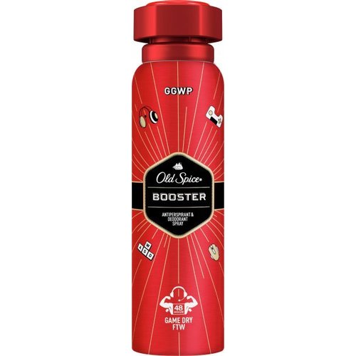 Old Spice Booster antiperspirantas & Dezodorantas Spray – purškiamas antiperspirantasas