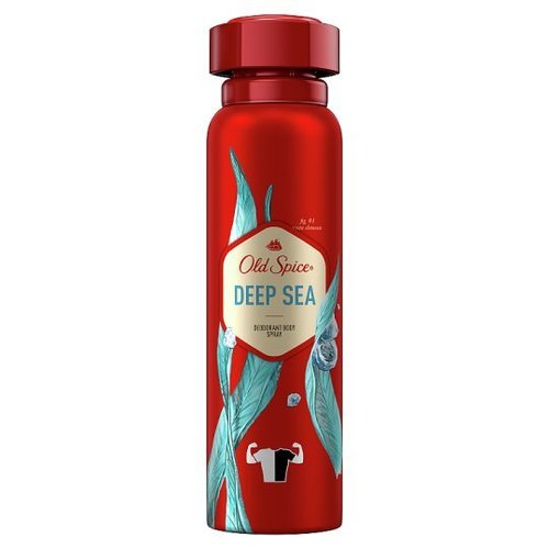 „Old Spice Deep Sea“ dezodorantas kūnui – purškiamas dezodorantas, 250 ml Vyrams