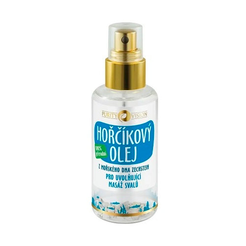 Purity Vision 100% dabīgā magnija eļļa 95 ml unisex