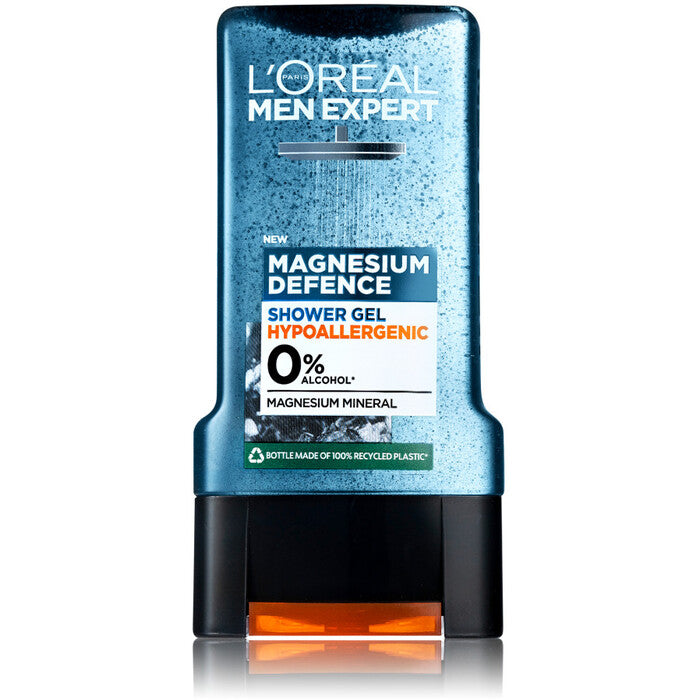 L´Oréal Vyrų Expert Magnesium Defense dušo želė (300ml) Vyrams